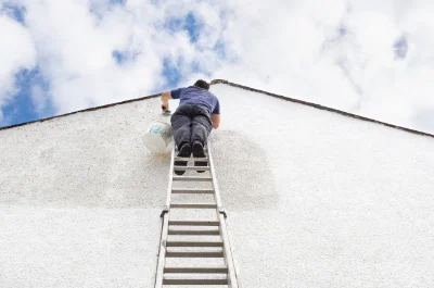 Peinture extérieure à Grossœuvre — façades et ravalement